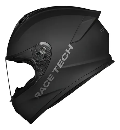Capacete Race Tech Hit Preto Fosco Masculino Feminino - Tamanho Do Capacete 60