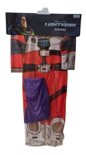 Imagen 1 de 4 de Disfraz Buzz Lightyear Pelicula Disney Pixar Talle 2