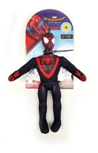 Muñeco Soft Spiderman Miles Morales Licencia Marvel New Toys