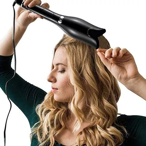 Rizador De Pelo Ondulador De Rosas Vara Rizadora Color Blanco