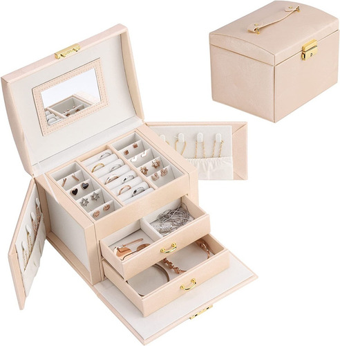 Imagen 1 de 6 de Joyero, Organizador De Accesorios, Estuche De Joyas, Joyeria