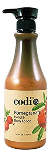 Codi Locion Para Manos Y Cuerpo, Granada, 25 Fl. Oz./25.4 Fl