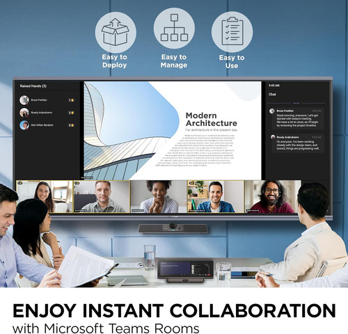Teamjoin Trs10-ub - Paquete Microsoft Teams Con Pc Mini, Con