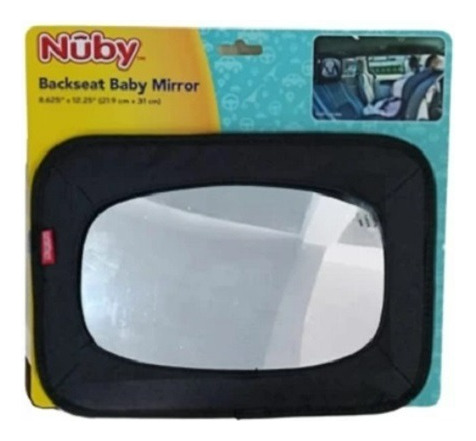 Nuby Backseat Baby Mirror Espejo Para Bebe En El Auto (usa)