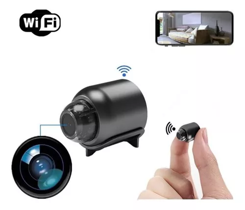 Mini Cámara Espía Inalámbrica Wifi Camuflada Con Micrófono