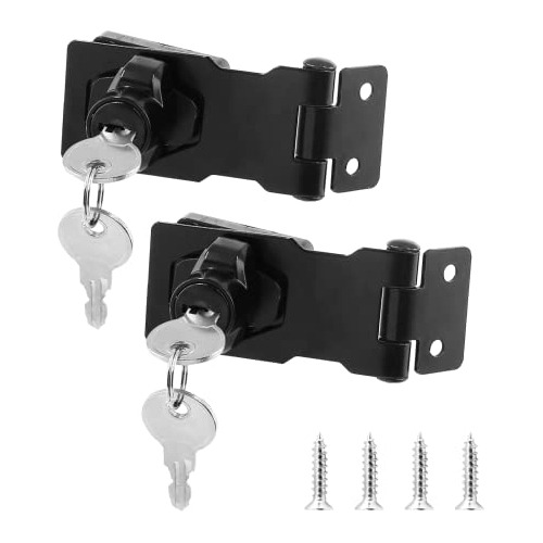 Candado De Seguridad Para Puertas Pequeas Y Gabinetes, 2pcs