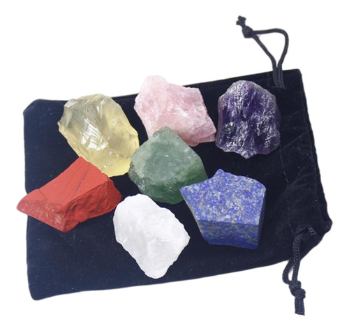 7pcs Heal Crystals Set Cristales Piedras Preciosas 3-5cm