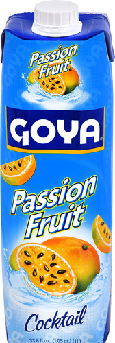 Goya Foods Nectar De Maracuya, 33.8 Onzas Liquidas