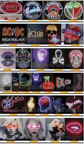 Carteles Neón Fábrica Letras Corpóreas Marquesinas N-246