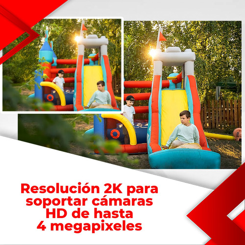 Dvr 4 Canales Ahd Cctv Video Ultra Hd 2k 5 Megapixeles Msi