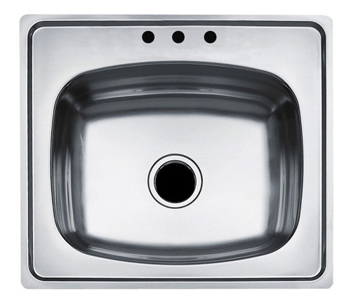 Tarja Empotrable Teka 635.560 1c (25.22) 6 Acero Inox 63 Cm Color Gris
