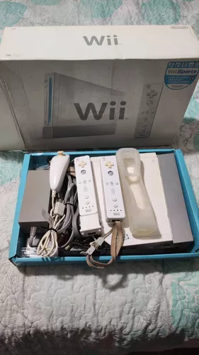 Nintendo Wii Usado + Wii Fit Com Balança Original + Wii Sports +