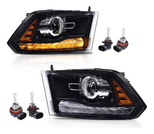 Faros Dodge Ram 2009 2010 2011 2012 2013 2014 2015 16 17 18