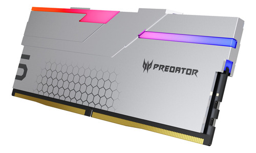 Kit Memoria Ram Predator Hermes Ddr5 7200mhz 48gb 2x24gb Gri