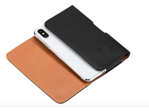 Imagen 5 de 6 de Funda Tipo Cuero Cinturon Para Todos Los Modelos De iPhone
