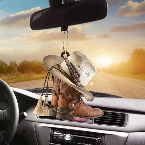 Colgante Para Espejo Retrovisor De Coche, Colgante, Sombrero