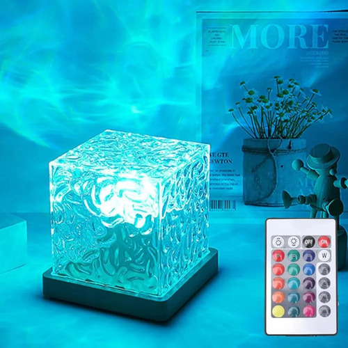 Lámpara Aurora Boreal, Lámpara Agua Celestial, 16 Colores
