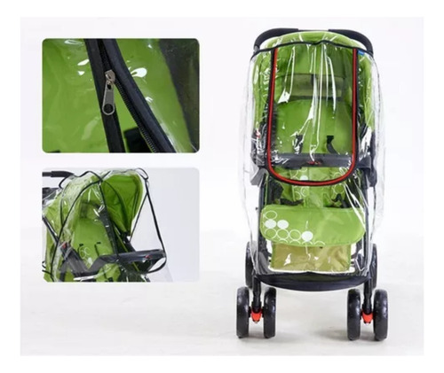 Cubre Coche Impermeables Cobertor Con Apertura Bebé