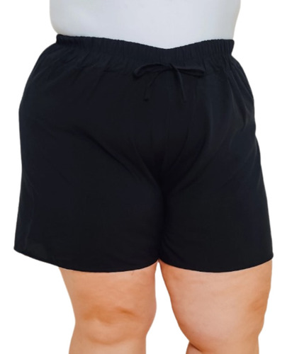 Shortinho Feminino Plus Size Duna Moda Verão G1 G2 G3 Promo