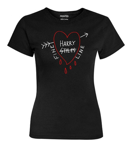 Imagen 1 de 2 de Polera Mujer Estampado Harry Styles