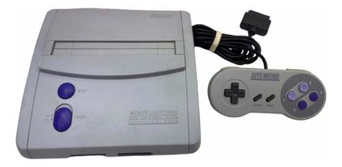 Consola Super Nintendo Jr | Gris Original (Reacondicionado)
