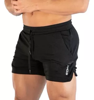 Short Corto Deportivo Gym Cómodo Elástico Moda Echt Diag Str