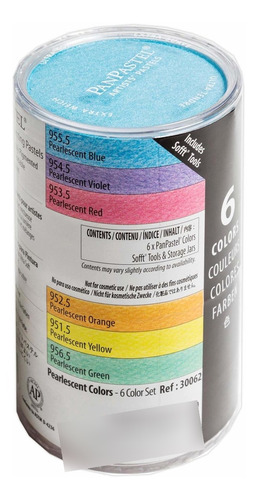 6 Color Ultra Suave Para Artista Pastel Herramienta