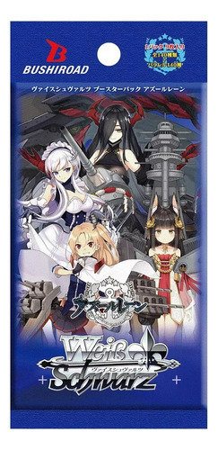 Weiss Schwarz Azur Lane Vol.2 9 Cartas Japonés