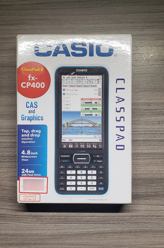 Casio Graficadora Cas A Color Classpad Ii Fx-cp400