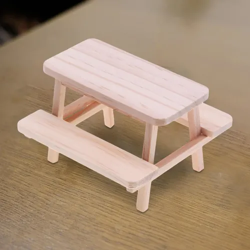 Para Modelo De Banco De Escritorio 1:12, Taburete De Mesa