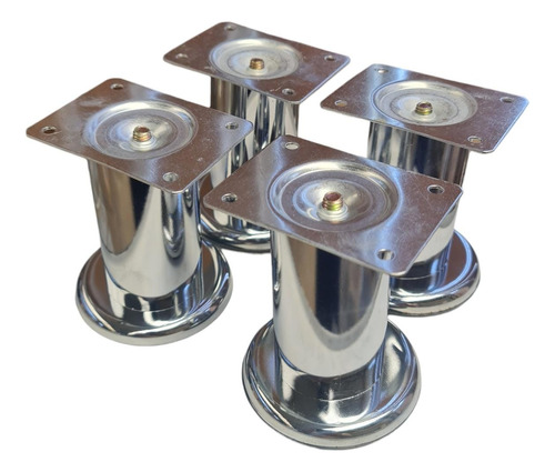 Set De 4 Patas Para Mueble O Cama 10 Cm/ Vapile