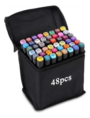 Marcadores Touchfive 48 Lapices Colores Profesional Colores