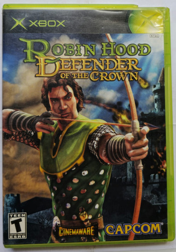 Manual Y Portada Robin Hood Xbox Clásico Original (Usado)