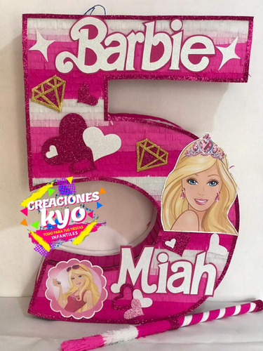 Piñatas De Barbie 