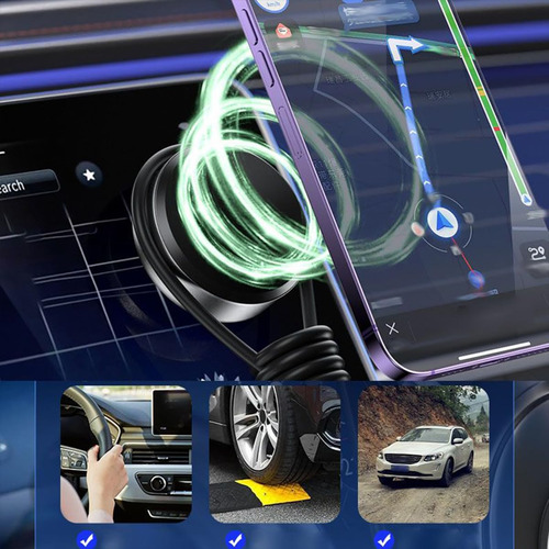 Magnetic Car Suction Cup Holder, Car Phone Holder Mount