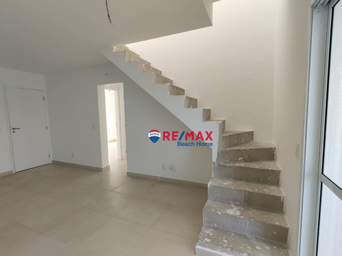 Imagem 9 de 30 de Cobertura Duplex Em Condomínio Novo, 3 Dormitórios À Venda Por R$ 1.500.000 - Praia Da Enseada - Guarujá/sp - Co0260