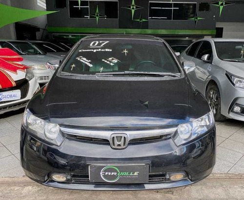Imagem 2 de 10 de Honda Civic Lxs 1.8 16v Flex Automatico 2007