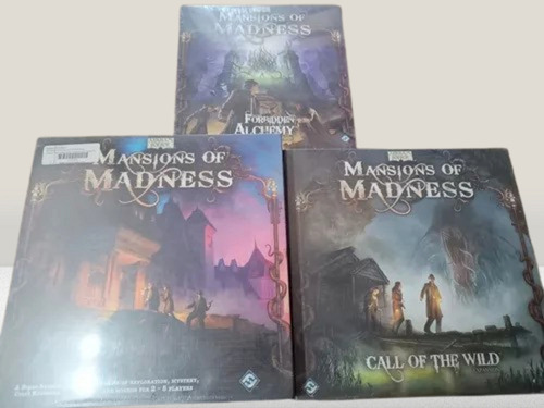 Coleção Mansions Of Madness Lacrados! Importados. Novos!!!