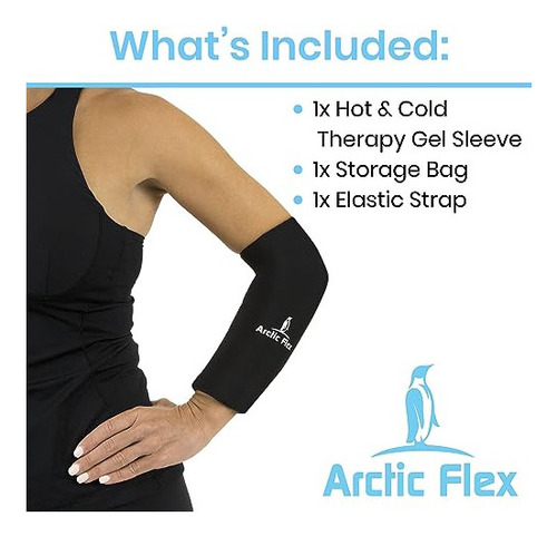 Arctic Flex Ice Sleeve Para Rodilla, Codo, Brazo - Paquete D