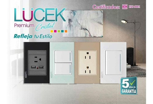 Imagen 4 de 7 de Lucek Pla Cont Duplex Cristal Negro