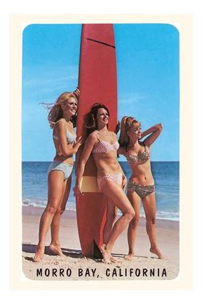 Libro The Vintage Journal Sixties Surfer Girls, Morro Bay...
