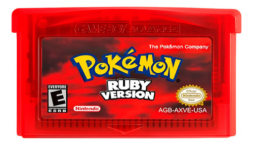 Pokémon Ruby Gba Juego Físico En Caja Con Protección