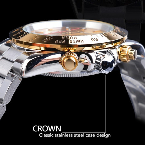 Reloj Luminoso Mecánico Automático Jaragar F120554
