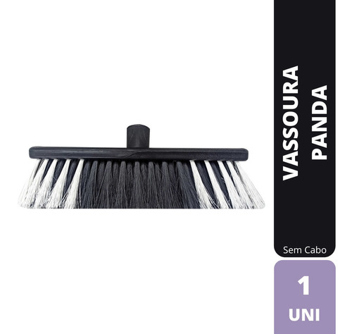 Vassoura Pelo Sintetico Nylon S/ Capa Unidade Sem Cabo Full