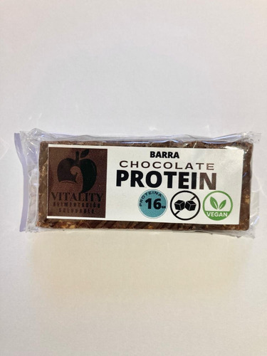 Barra 16gr Proteína ,100% Vegana ,sin Azúcar Añadido 12 Uni