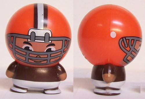 Muñeco Nfl Cleveland Browns - Futbol Americano - Cabezones