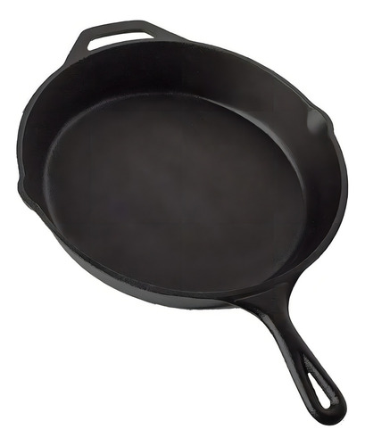 Sartén De Hierro Fundido 30.5cm Color Negro