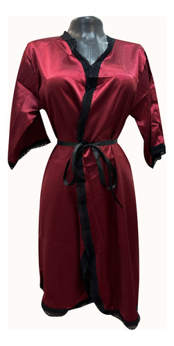Levantadora Bata Kimono Para Mujer Elegante Comodo