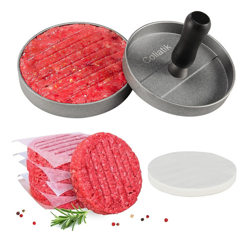 Coliatik Burger Press Patty Maker Molde Para Hamburguesas De