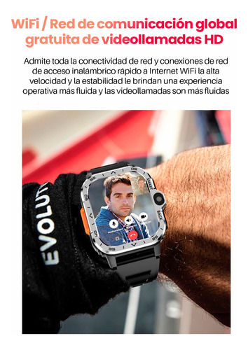 Smartwatch Reloj Celular Chip 5g, Wifi, Ram 2gb, Android
